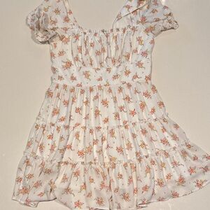 Altar'd State Cream Floral Dress
